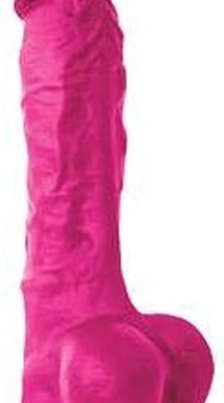 Colours Pleasures 7 inches Silicone Dildo Pink