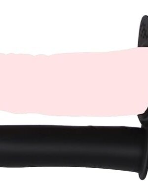 5in Silicone Strap On Penis Butt Plug, Double Penetration Dildo Vibrator with Cock Ring, Delay Ejaculation Anus Plug Massager Adult Erotic Anal Sex Toys for Male Man Women Couples