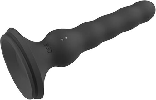 Wriggling Motion Prostate Massager Anal Vibrator with Hands-Free Suction Cup, Vibrating Male Anal Sex Toys for Men Women Couples Adult Sex Pleasure, Remote Control 10 Vibrating 4 Wriggling Modes