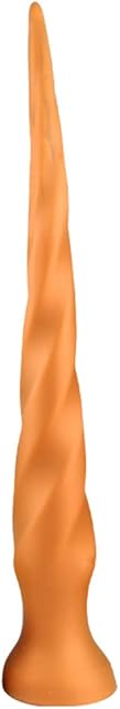 FST Ultra Big Long Butt Plug Liquid Silicone Soft Anal Plugs Prostate Massage Stimulation Adult Sex Toys for Men Women (Extra Large Size)