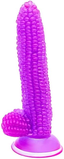G-spot Massage Dildo, 8 inch Realistic Dildo, Corn Style Waterproof Realistic Dildo Adult Sex Toy Big Penis Cock with Suction Cup G Spot Stimulate