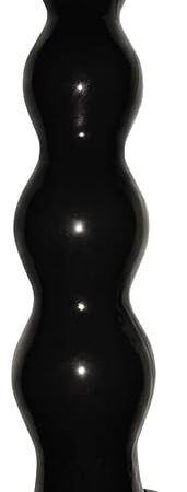 11.41 inch Super Long Anal Beads Butt Plug with 4 Thick Anal Balls Huge Flexible Anal Chain Sex Toys Strong Suction Cup Anal Plug Anal Trainer Dildos for Men Women Couple YLMXHFC (Black)