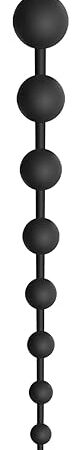 22 Inch Silicone Anal Beads with 11 Balls, 100% Silicone with Gradual Size Increase, Adult Anal Toys with Safety Pull Ring for Men, Women and Couples