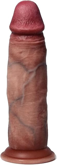 Generic New Realistic Dildos Sliding Foreskin Females Masturbation Tools Huge Suction Cup Penis Big Dick Lesbian Adult Erotic Anal Dildo, Flesh