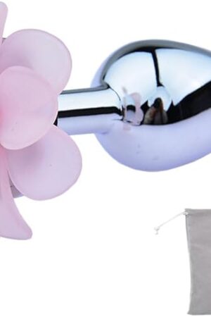 Butt Plug Flower Metal Anal Plug Jewelry Anal Trainer Set Toys Prostate Massager Butt Set Anal Butt Plug Set for Boys Girls