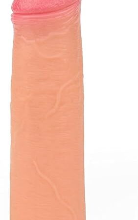 Honeypleasures Silicone 2 Extra Inch Penis Sleeve Extender, Reusable Condom, Increase 40% Girth, 7 inch (Flesh)