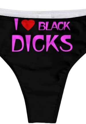 Daddy's Cum Slut Women's Thongs Underwear Seamless Panties, Gifts for Wife Girlfriend