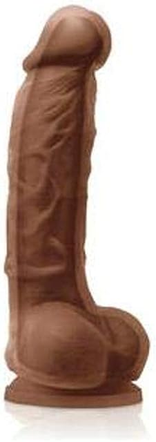 Colours - Dual Density - 5" Dildo - Brown