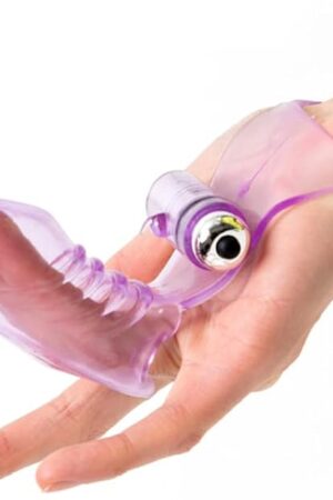Finger Vibrator Sleeve for Women G-spot Massager,Clit Vagina Stimulator Massager Bullet Vibrator Masturbator for Female Lesbian Adult Sex Toys for Couple