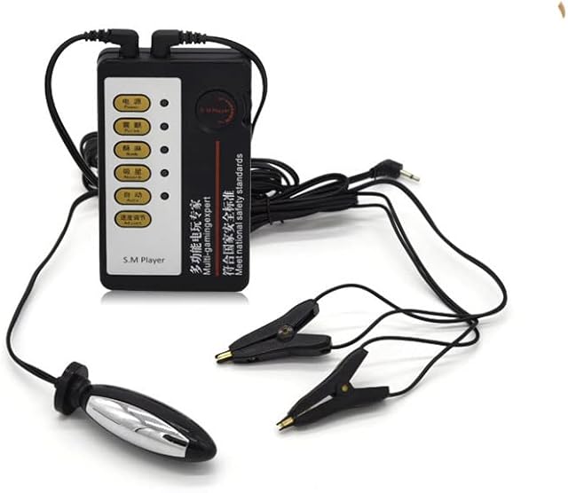 Anal Butt Plug Stimulation Butt Plug Metal Anal Beads Prostate BDSM Electrical Advanced Players Stimulator G spot Toy Inserting Toys SM Massage Kits