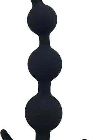 Adult Anal Butt Plug Pleasure Anal Trainer Kit Sex Toys Set Fetish Safety Anal Stimulation Toy for Unisex Masturbation for Women(Black)