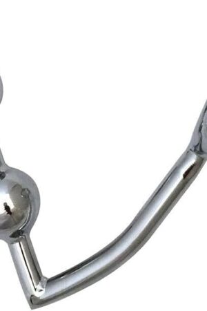 Honeypleasures Metal Penis Ring & 2 Ball Anal Plug for Anal Stimulation Prostate Massager, Men's Sex Toy