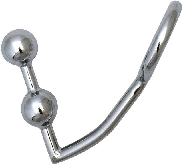 Honeypleasures Metal Penis Ring & 2 Ball Anal Plug for Anal Stimulation Prostate Massager, Men's Sex Toy