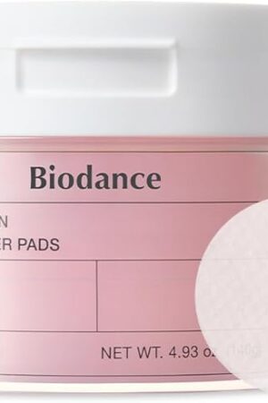 Biodance Collagen Gel Toner Pads, Pore Minimizer for Face, Improving Elasticity, Gentle Exfoliating Korean Toner Pads for Sensitive Skin, 493 floz(140g)*60Pads
