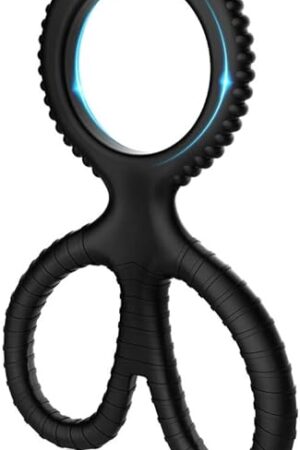 4in Adult Couple Silicone Scissors Lock Sperm Ring Delay Sex Penis Ferrule Sexy Toys SM Urethral Cock Bondage Gear Accessories for Women Men Unisex