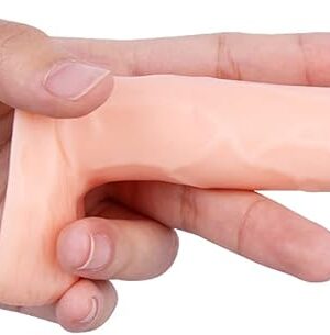 43 inches Realistic Dildo for Beginners, Anal Dildos Lifelike Fake Penis for Women/Men/Gay, Adult Sex Toys for G spot Stimulator Anal Plug Training Sets (43" Flesh)