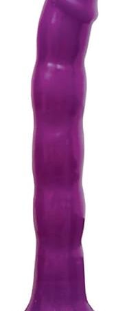 Wet Dreams Skinny Me Strap On Dildo with Harness, Purple, 7 Inch, 10 Ounce (3047)