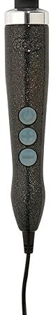 Doxy Die Cast 3 Wand Massager - Disco Black Head & Metallic Finish Sex Toys for Adults, Compact Neck Massager & Versatile Massage Wand - Luxurious, Lightweight, Removable Head