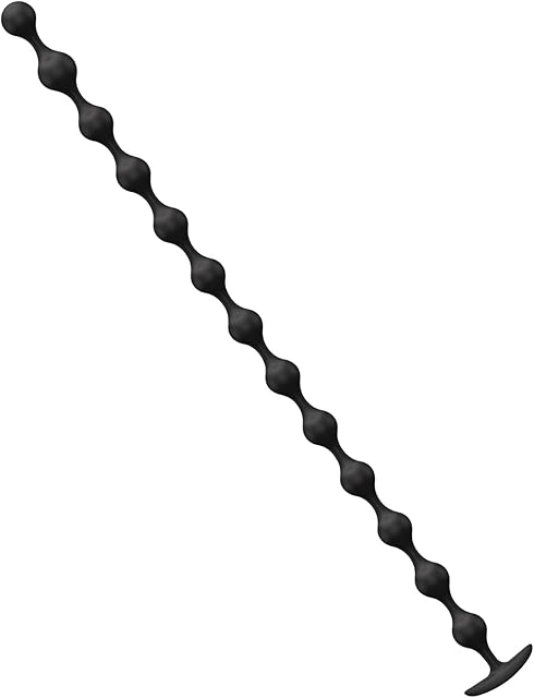 22.44 inch Anal Beads with 13 Balls Silicone Butt Plug Sex Toys Super Long Flexible Trainer for Men Women Couples Vaginal Anus Dilator Prostate Massage Adult Erotic Dildo