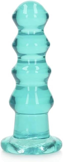 Generic Exquisite 5.5 Inch Crystal Clear Curvy Non-Realistic Dildo and Butt Plug TC16672, Like on Photo