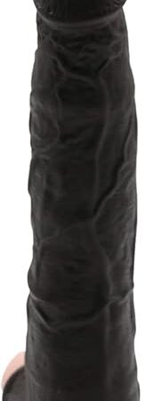 Bigger Sleeve Extender Sheath for Men Extender Enlarger Extension Enhancer Ball Stretch Sleeve GirthBlack 9 in