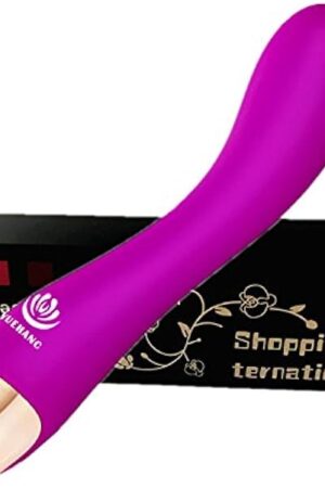 Waterproof Vibrator Dildo for Women with 10 Strong Vibration Modes-Ergonomics 23.5 Degree Bending- Rechargeable -Silicone G Spot Vibrator Clitorial Vibrator for Exciting Stimulation- Ideal Sex Toy