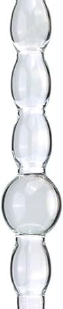 Glass Anal Plug Six-Piece Set Pulling Beads Dual Use Small Dildos Butt Plugs Posterior Dilation Adult Sex Toys (Color : F)