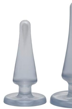 Doc Johnson Crystal Jellies - Anal Initiation Kit, Clear