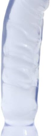 Doc Johnson Crystal Jellies - 12 Inch Big Boy - Clear