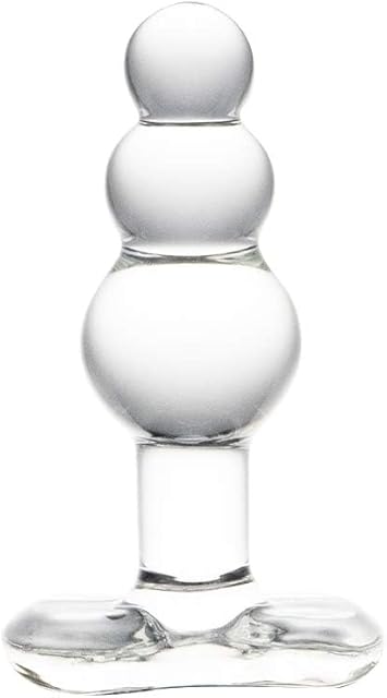 FST Glass Anal Beads Butt Plug Prostate Massager P-Spot Stimulation Anal Trainer Sex Toys for Men Women Masturbation