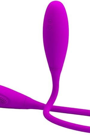 Double Penetration Dildo Vibrator for Couple,Multi-Speed Rechargeable Vibrator Anal Vagina Women Men Gays Dildo Sex Toys Watereproof