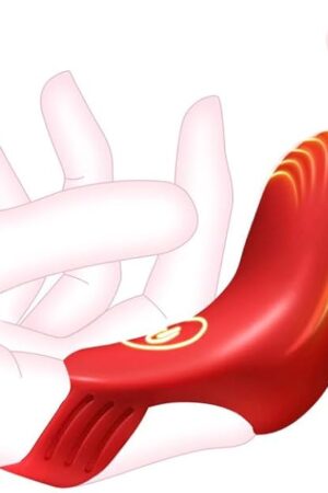 Vibrator Rose Sex Toy for Women - 10 Vibrating Modes Finger Vibrator Bullet Nipple G Spot Clitoral Stimulator Toy, Anal Nipple Clit Stimulation Sex Toys for Female Men Couples