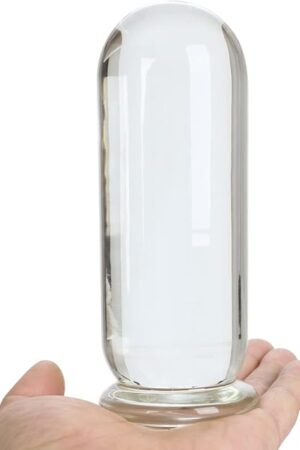6.3" Huge Round Glass Butt Plug Large Crystal Anal Plug Anal Masturbation Butt Expander Anal Sex Toy
