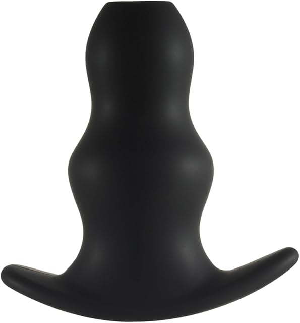 Hollow Anal Plug - Silicone Butt Opening Trainer Enema Products for Cleaning Backyard or Vagina Anal Sex Toys for Men Women Beginners