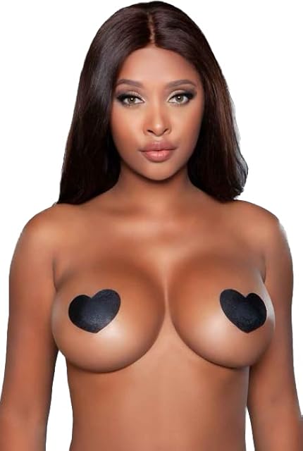 2180H Heart Nipple Packaging Black