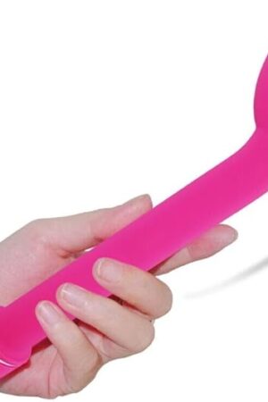 7.87" Long Anal Vibrator Anal Butt Plug Vibrating Personal Prostate Massager P-spot Stimulator Sex Toys for Women Men Couple, Pink