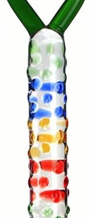 Glass Dildo,Crystal Butt Plug Penis Anal Sex Toys G Spot Stimulation Pleasure Wand for Couple Lover and Single Men and Women