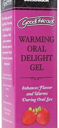 ASK GRANDPA GOURMET COFFEES Goodhead Warming Oral Delight Gel - 4 Oz Strawberry
