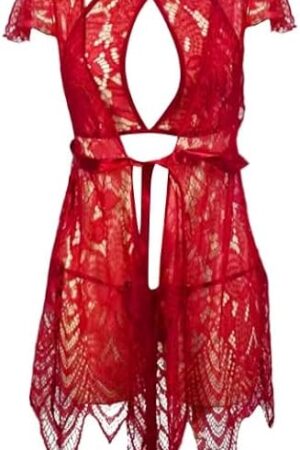 Women's 3-Piece Lingerie Set with Robe