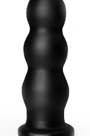 Anal Butt Plug Trainer: Huge Thick Anal Dildo Plug with 3 Bead Butt Plug Anus Dilator Anal Ball Prostate Massage Anal Sex Toys for Adult Women Men Advanced Anal Play