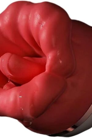 Vibrating Lips, Realistic Design Lips and Mouth Shape, Massager