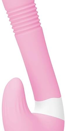 Detachable Smart Vibrator, Double Dildo Sex Toy for Women, Thrusting Dildo Clitoral Stimulator 2-in-1 Adult Sex Toys, 10 Inch Dildo Sexual Pleasure Tools for Women (Pink)