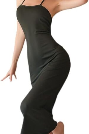 Women's Deep V Neck Halter Backless Mini Dress for Women Party Night Sexy Club Bodycon