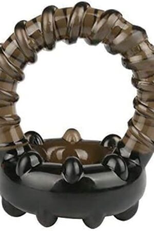 Cock Rings for Men for Sex, 1 Pcs Penis Rings Soft Silicone Sex Toys for Couples Erection Enhancer Adult Sex Toys & Games, Brown