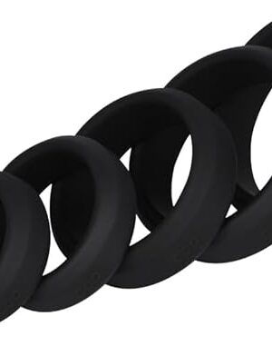 Cob Penis Ring with 6 Different Sizes, Silicone Cock Rings Adult Sex Toys for Men & Couple