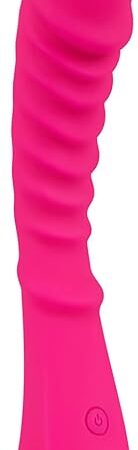 G-Spot Vibrator - Ribbed Vibrator for G-Spot Stimulation, 7 Vibration Programs - Skin-Friendly Silicone, Waterproof, Rechargeable