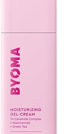 BYOMA Moisturizing Gel Cream - Barrier Repair Cream/Gel Face Lotion with Niacinamide and Green Tea - Ceramide Face Moisturizer for Dry Skin - Alcohol Free, Oil Free Face Moisturizer - 169 fl oz