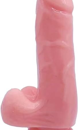 6 Inches Realistic Dildo for Beginners, Adult Sex Toys Lifelike Anal Dildos for G spot Stimulator Anal Plug Training Sets (Flesh)