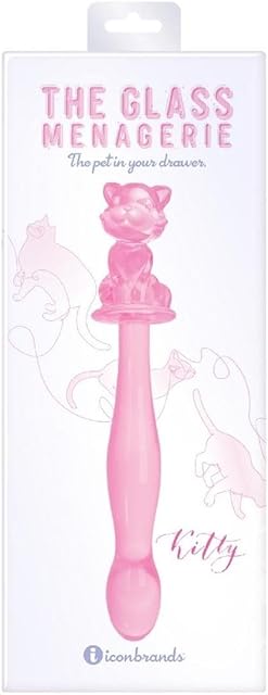 Glass Menagerie Kitty Dildo - Pink