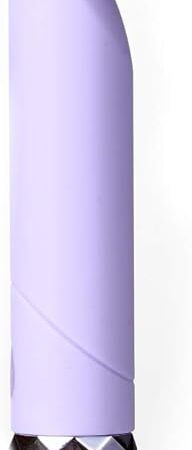 Angel Crystal Gem Supercharged Bullet Vibrator, Purple